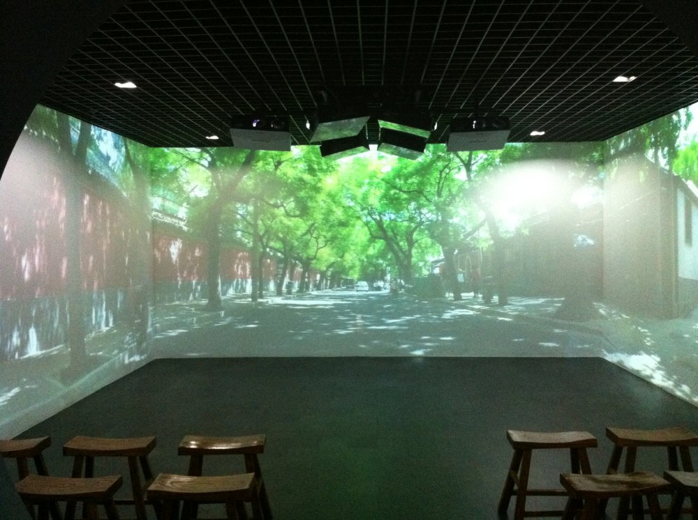 北京規(guī)劃館多通道折幕