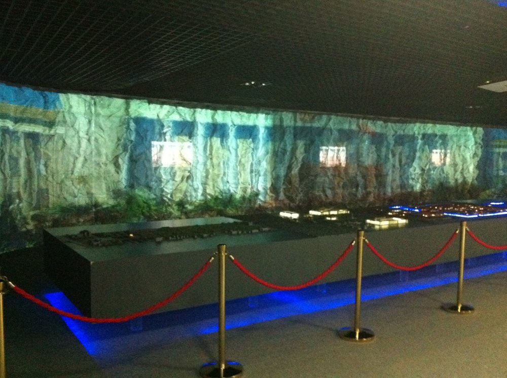 北京規(guī)劃館墻體投影2